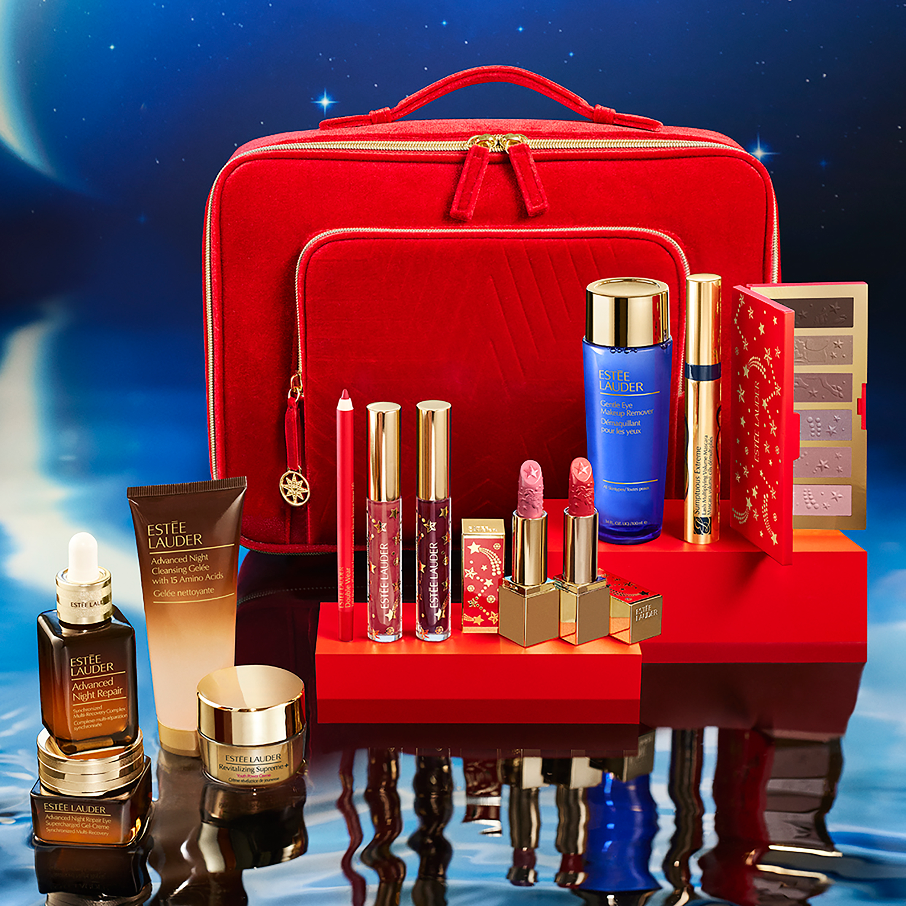 Receive the Blockbuster Gift Set for €95 when you spend €59 across Estée Lauder